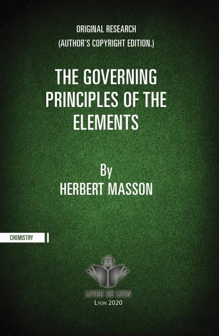 Original Research the Governing Principles of the Elements